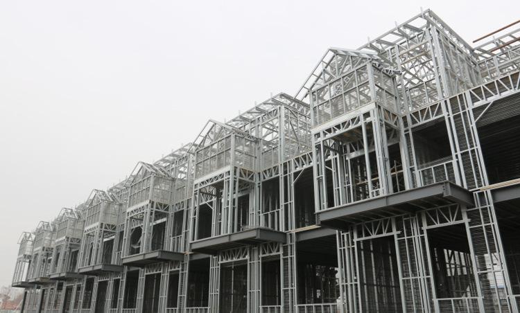 農村輕鋼別墅房屋活動板房裝配式住宅建筑集成彩鋼房