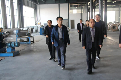 縣工信局、縣科技局、縣促進(jìn)會到泰來鋼構(gòu)走訪調(diào)研