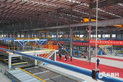 國內(nèi)智能化程度最高的裝配式混凝土預(yù)制件生產(chǎn)基地今天在青島投產(chǎn)