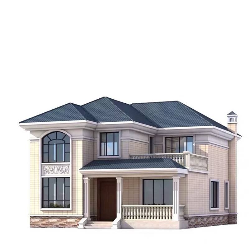 石家莊藁城 裝配式鋼結構自保溫節能別墅，引領農村住房新潮流